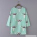 Funic Fashion Womens Spring Summer Chiffon Shawl Print Kimono Cardigan Top Cover Up Blouse Beachwear Green B07M9BN4QZ